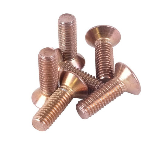 NRG Steering Wheel Screw Kit Upgrade Rose Gold "CONICAL" - SWS-100RG